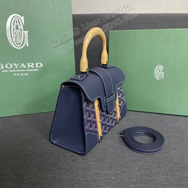 Goyard包 戈雅新款Sagon Mini手提女包 Goyard單肩斜跨女包  glg1012